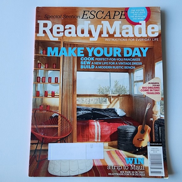 ReadyMade Magazines Instructions For Everyday Life Lot of 11 issues 2008-2011‎ - Picture 3 of 15